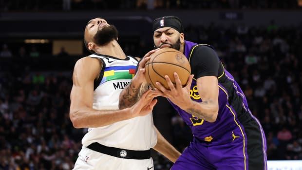 anthony davis rudy gobert timberwolves